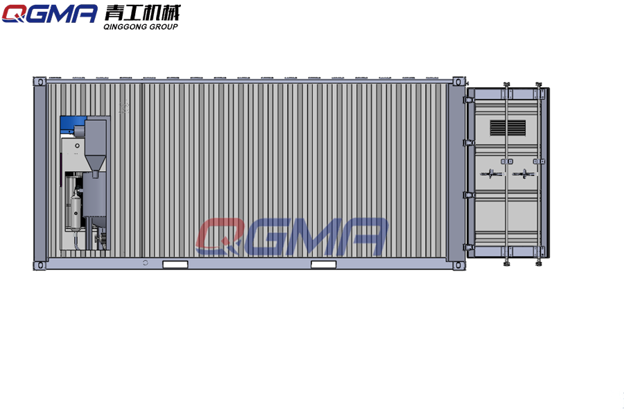 可運(yùn)輸集裝箱噴砂房的優(yōu)點(diǎn)